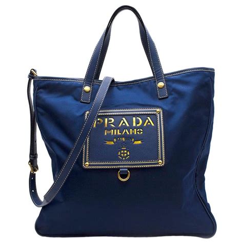 prada electric blue bag|navy blue prada bag.